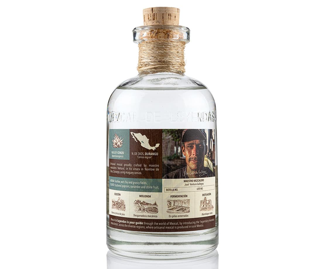 Mezcal de Leyendas Durango
